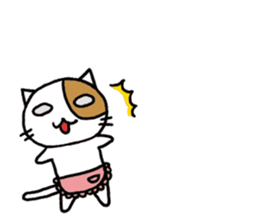 Let's Go!Lovely Cat sticker #2732981