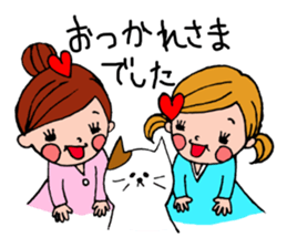 yoyo & nono & cat stickers 2 sticker #2733672