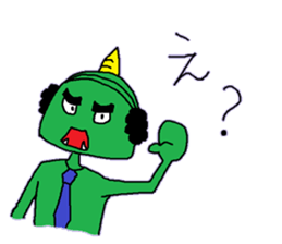 A demon's salaried worker sticker #2733947