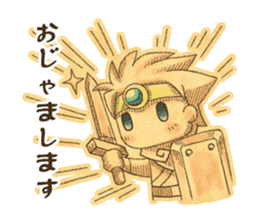 Satan & Hero sticker #2734053