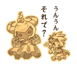 Satan & Hero sticker #2734066