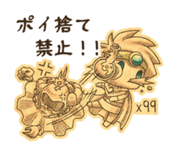 Satan & Hero sticker #2734068