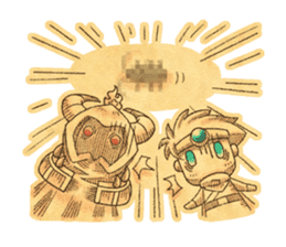 Satan & Hero sticker #2734076