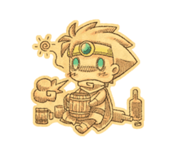 Satan & Hero sticker #2734081