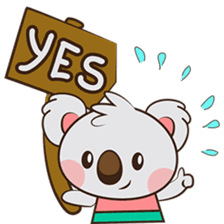 Kuruu, the cute little koala sticker #2734379