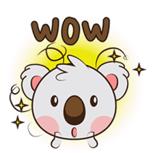 Kuruu, the cute little koala sticker #2734381