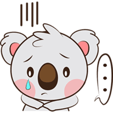 Kuruu, the cute little koala sticker #2734383