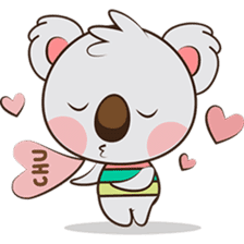 Kuruu, the cute little koala sticker #2734388