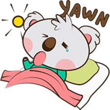Kuruu, the cute little koala sticker #2734393