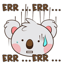 Kuruu, the cute little koala sticker #2734394