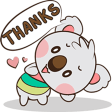 Kuruu, the cute little koala sticker #2734395