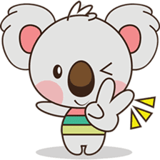 Kuruu, the cute little koala sticker #2734397