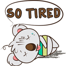 Kuruu, the cute little koala sticker #2734398