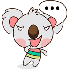 Kuruu, the cute little koala sticker #2734399
