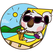 Kuruu, the cute little koala sticker #2734401