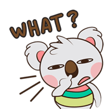 Kuruu, the cute little koala sticker #2734404