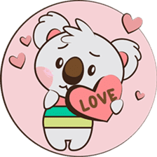 Kuruu, the cute little koala sticker #2734407