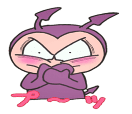 Devils boy sticker #2734586