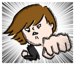 Job hunting girl Aiko sticker #2734820