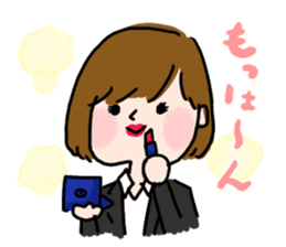 Job hunting girl Aiko sticker #2734846