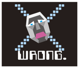 Mr Polygon Head sticker #2734854