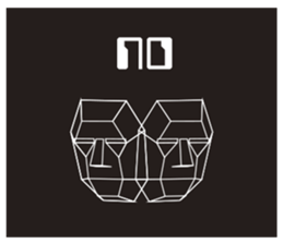 Mr Polygon Head sticker #2734856