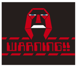 Mr Polygon Head sticker #2734861