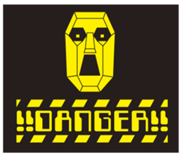 Mr Polygon Head sticker #2734862