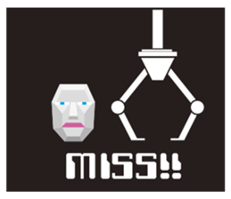 Mr Polygon Head sticker #2734884