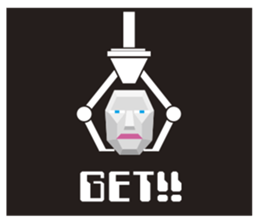 Mr Polygon Head sticker #2734885