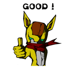 SPANKY HERO LIFE sticker #2735091