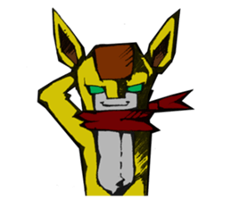 SPANKY HERO LIFE sticker #2735092