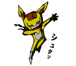 SPANKY HERO LIFE sticker #2735116