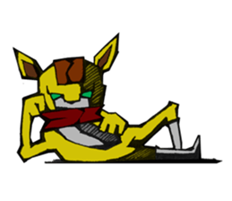 SPANKY HERO LIFE sticker #2735127