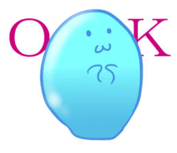 Mochi mochi gelatin sticker #2735571