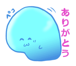 Mochi mochi gelatin sticker #2735572