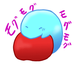 Mochi mochi gelatin sticker #2735576