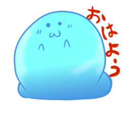 Mochi mochi gelatin sticker #2735578
