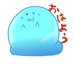 Mochi mochi gelatin sticker #2735578