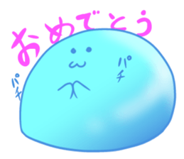 Mochi mochi gelatin sticker #2735579