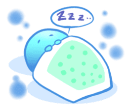Mochi mochi gelatin sticker #2735580