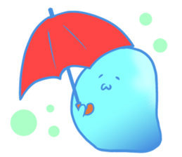 Mochi mochi gelatin sticker #2735583