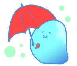 Mochi mochi gelatin sticker #2735583