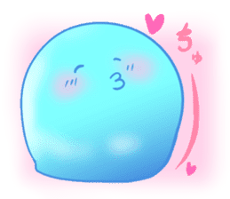 Mochi mochi gelatin sticker #2735589