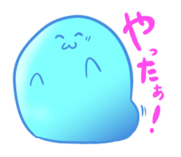 Mochi mochi gelatin sticker #2735594