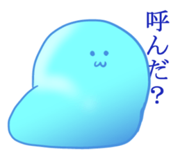 Mochi mochi gelatin sticker #2735597