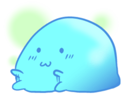 Mochi mochi gelatin sticker #2735598