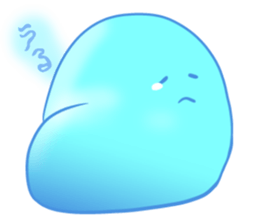 Mochi mochi gelatin sticker #2735602