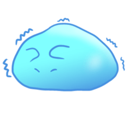 Mochi mochi gelatin sticker #2735605