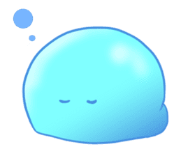 Mochi mochi gelatin sticker #2735606